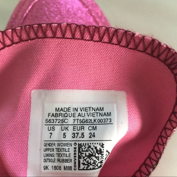 Converse x Miley Cyrus Chuck Platform Sneakers 7 - Picture 6 of 8